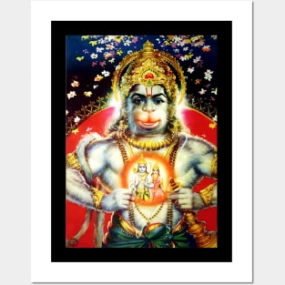 Hanuman Bhaktha Posters and Art